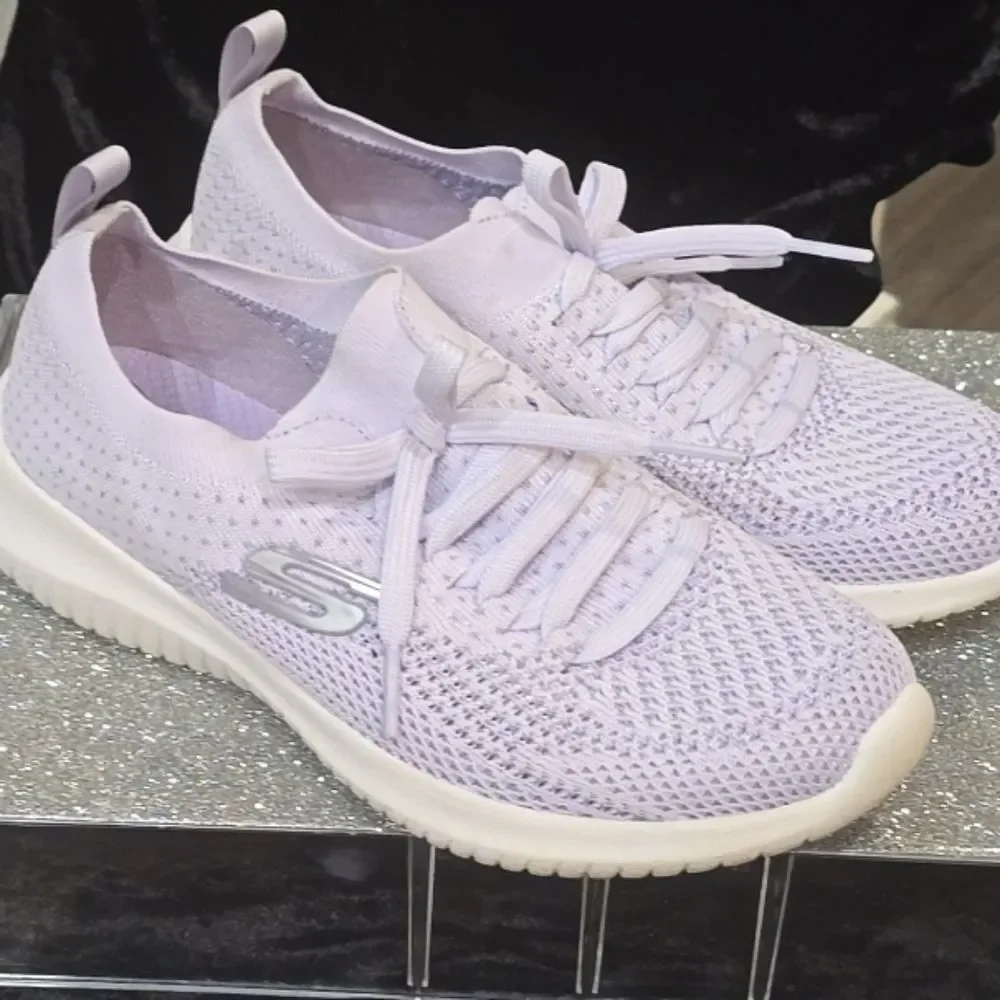 Skechers Ultra Flex‎ Lightweight Sneakers- Lavender
